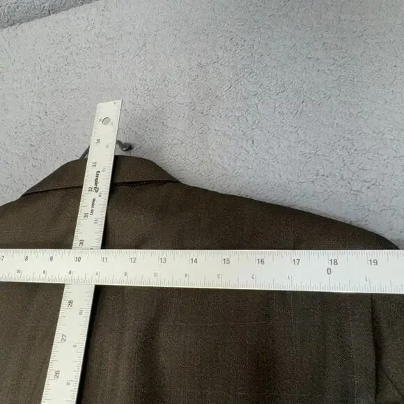 Canali Sport Coat Mens 44 R Brown Italian Wool Blazer Suit Jacket Office Wear‎